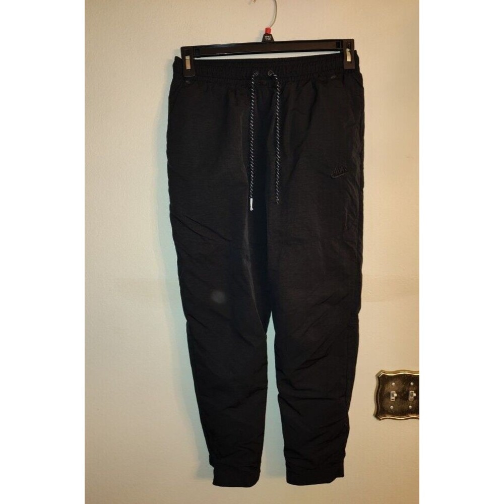 Men's Nike Sportswear Tech Essentials Black Lined Commuter Pants DQ4343 010 Sz S